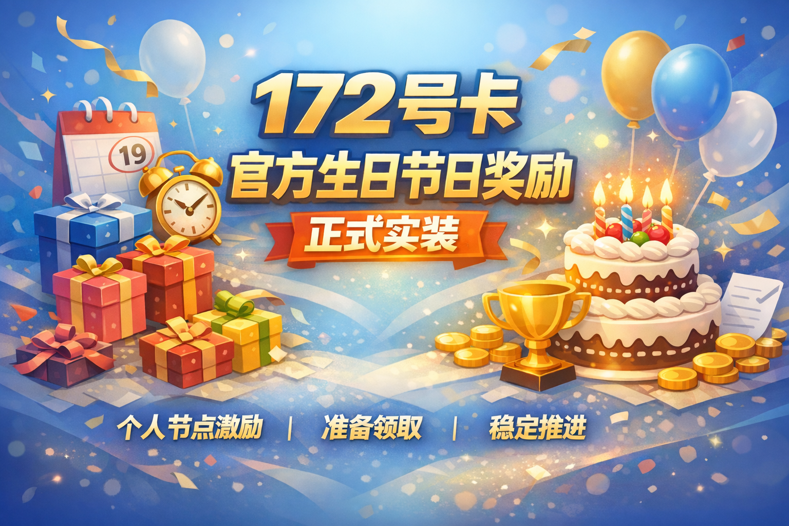 172号卡官方生日节日奖励正式实装：从节点反馈看体系节奏的变化